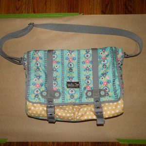 MATILDA JANE Folklore Messenger Bag or Diaper Bag Book Bag